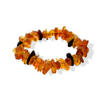 Multi Color Amber Stretchable Bracelet (Size - 7.5) 70.00 Ct._8678863