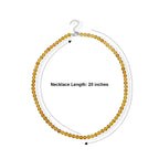 D'Joy Amber Beads Necklace in Rhodium OverlaySterling Silver  100.000  Ct._8679391_4