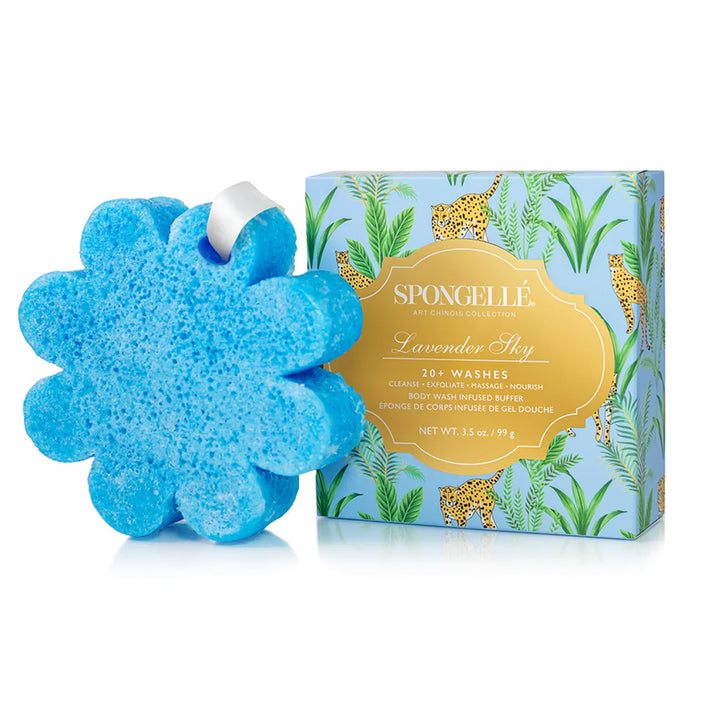 Spongelle Art Chinois Body Buffer - Lavender Sky - 99g 8679505 1