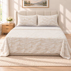 LA Marey Signature Patterned Comforter and Duvet (Size 200x1 cm) - Beige_8680717_2