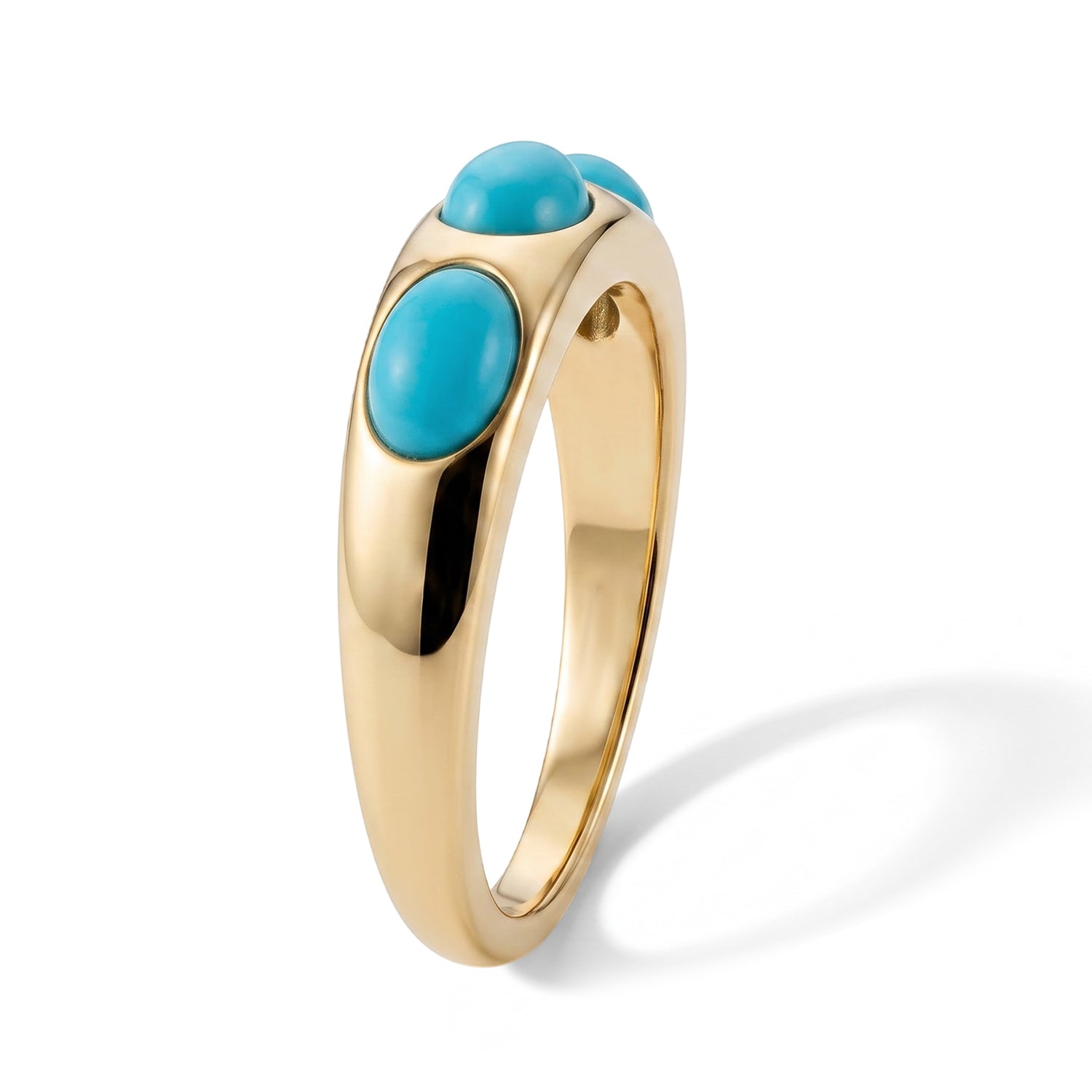 D'Joy Blue Turquoise Ring Sterling Silver  1.440  Ct. 8680924 3