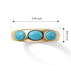 D'Joy Blue Turquoise Ring Sterling Silver  1.440  Ct._8680924_5