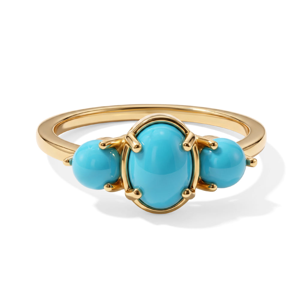 D'Joy Blue Turquoise Ring Sterling Silver  1.470  Ct._8680933
