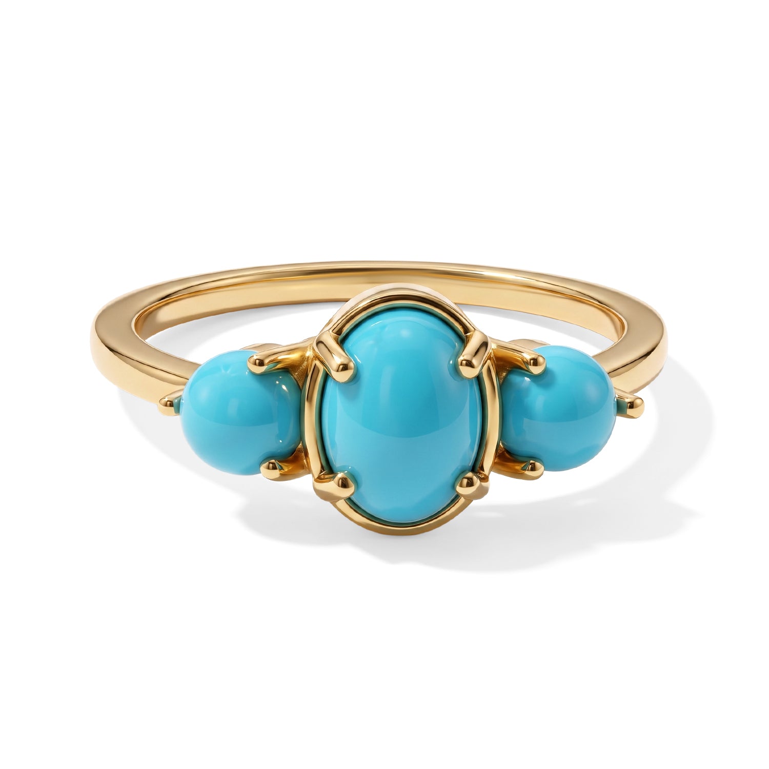 D'Joy Blue Turquoise Ring Sterling Silver  1.470  Ct. 8680933 0