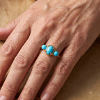 D'Joy Blue Turquoise Ring Sterling Silver  1.470  Ct._8680933_2