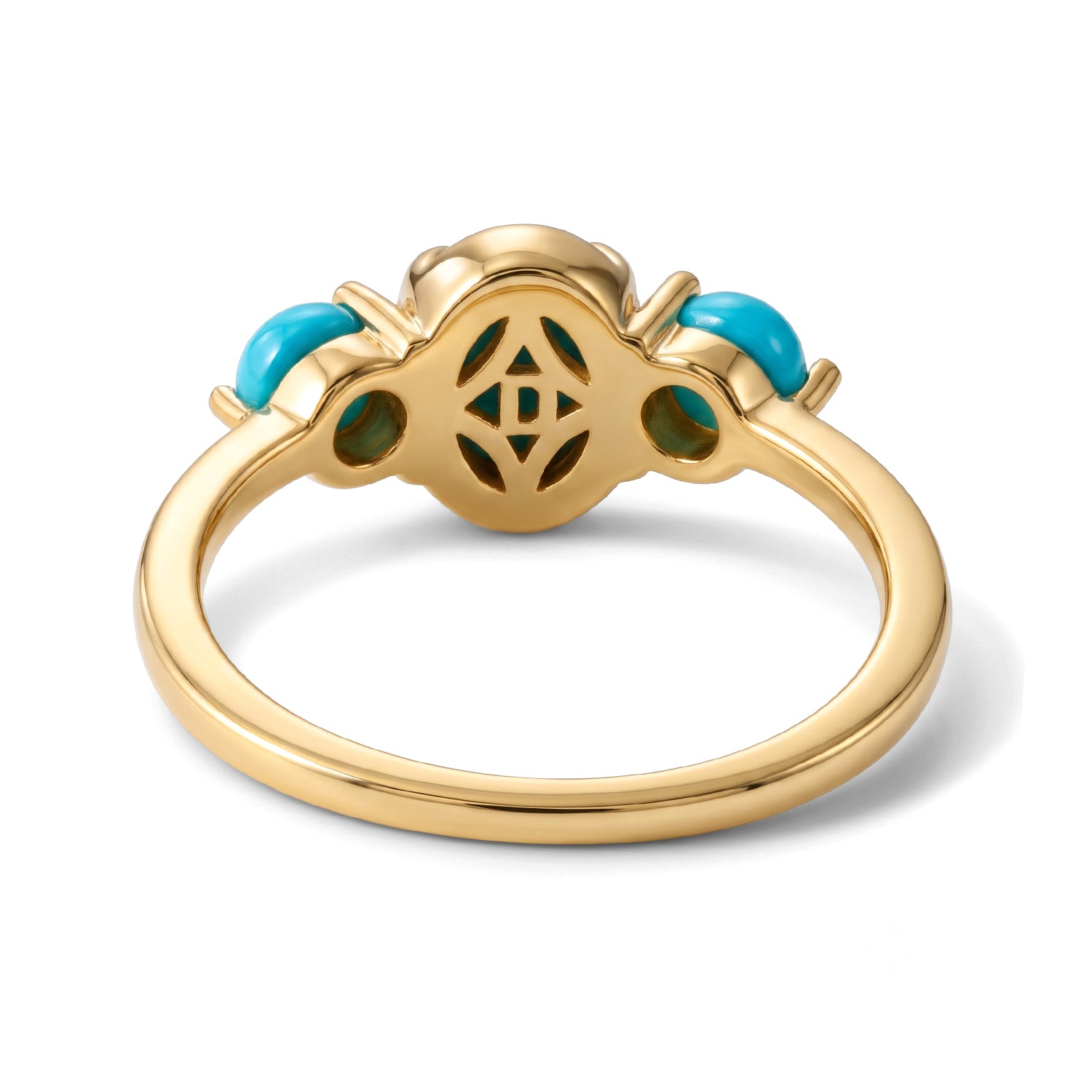 D'Joy Blue Turquoise Ring Sterling Silver  1.470  Ct. 8680933 4