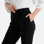 La Marey Patterned Jean and Pant/Trouser (Size - Small) - Black_8682759_3