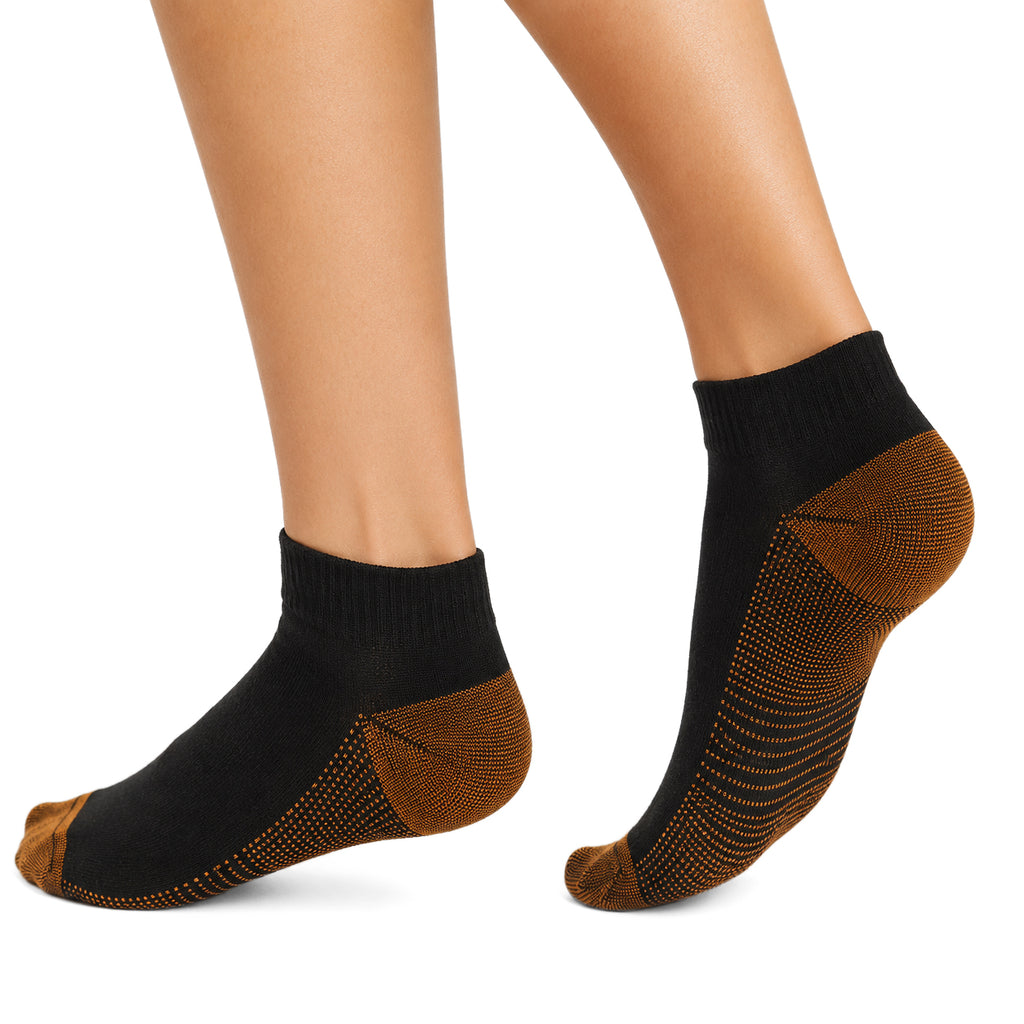 Socks (Size - S/M) - Black White_8683473_1