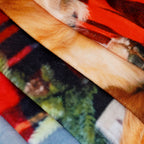 LIVMORE Patterned Blanket (Size 200x1 cm) - Red_8683652_2