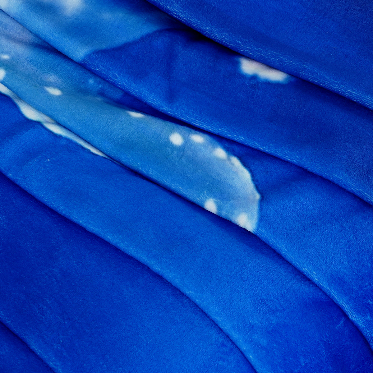 LIVMORE Patterned Blanket (Size 200x1 cm) - Blue 8683713 2