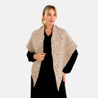 Patterned Scarf (Size - One Size) - Beige_8683718
