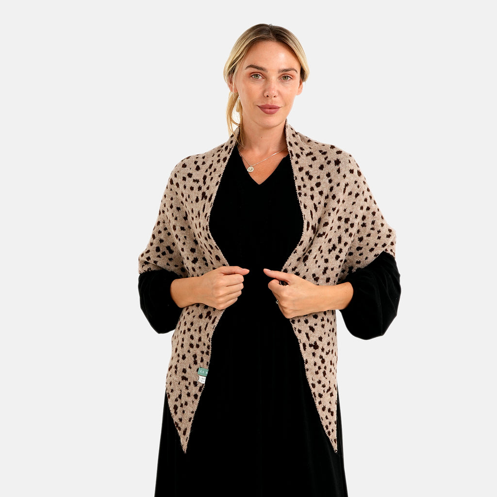 Patterned Scarf (Size - One Size) - Red_8683721