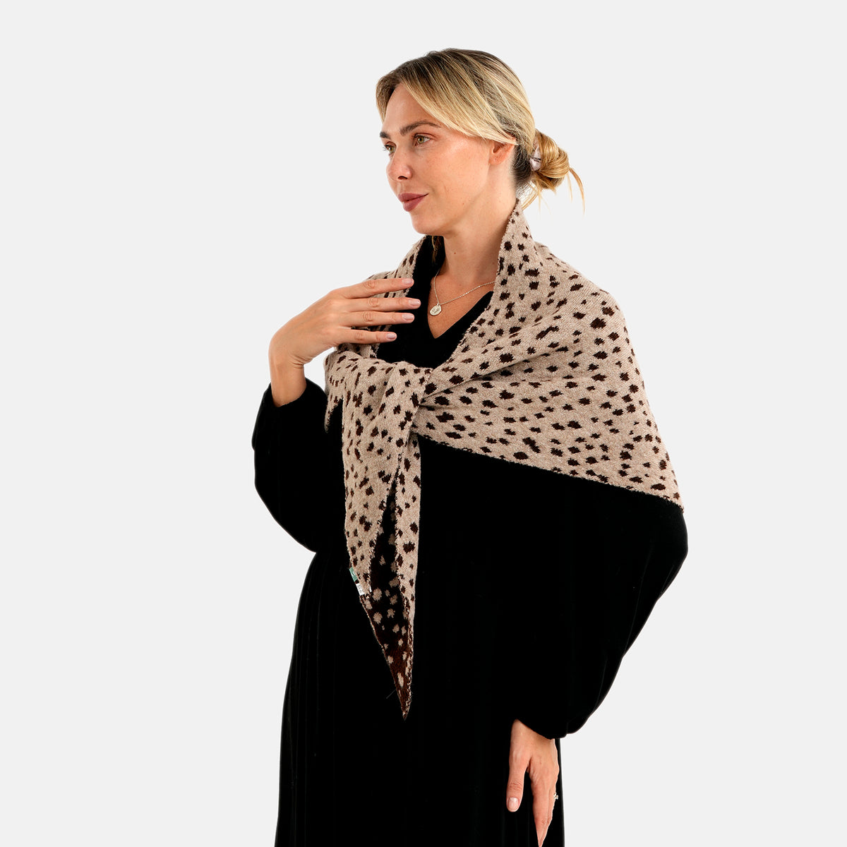Patterned Scarf (Size - One Size) - Red 8683721 2