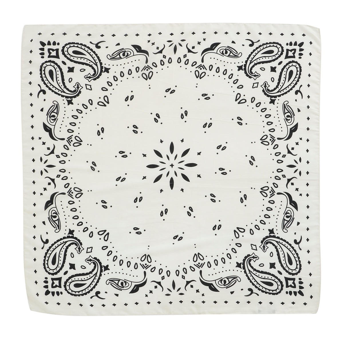 La Marey Printed Square Scarf (88 x 88 cm) - Dark Grey 8683777 6