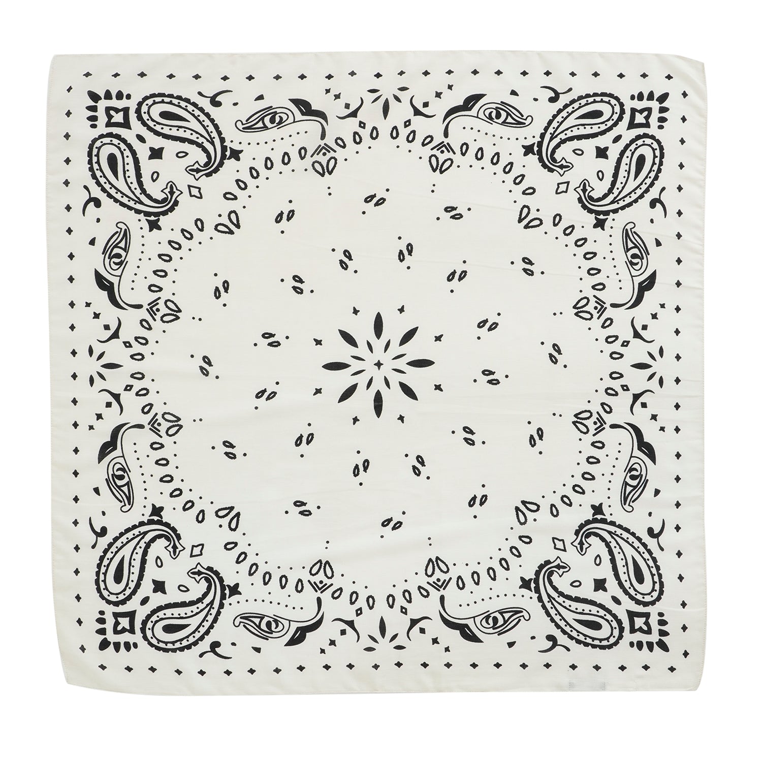 La Marey Printed Square Scarf (88 x 88 cm) - Dark Grey 8683777 6