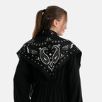 Printed Scarf (Size - One Size) - Black_8683778_1