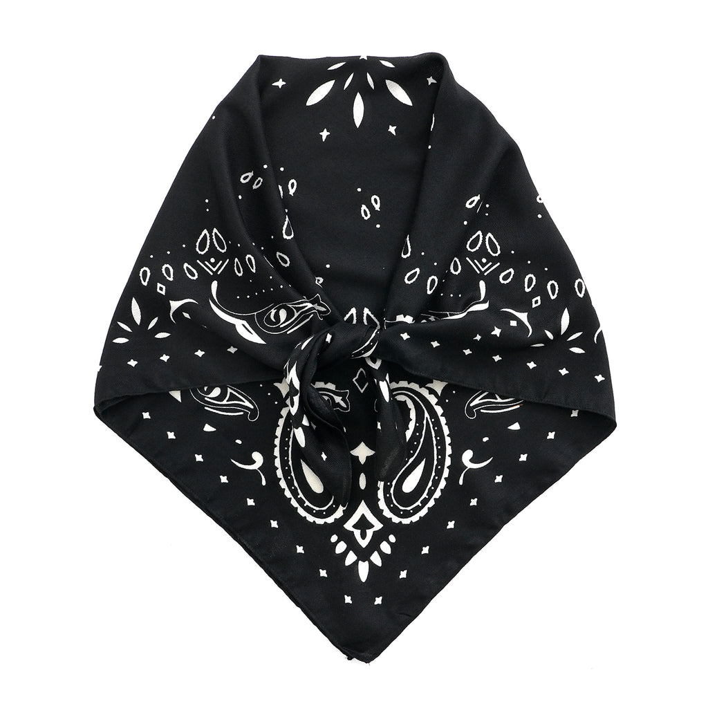 Printed Scarf (Size - One Size) - Black_8683778_4