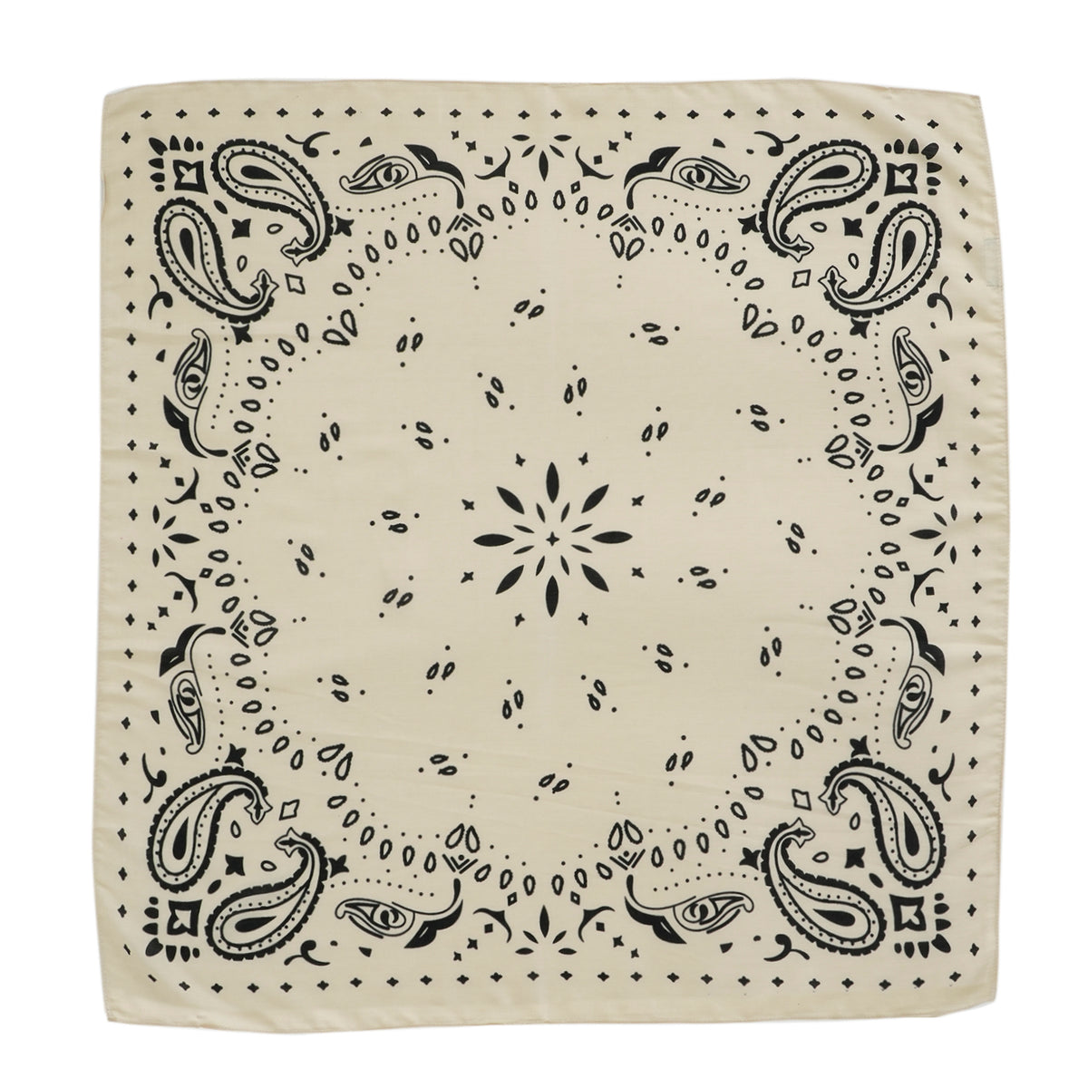 La Marey Printed Square Scarf (88 x 88 cm) - Beige V32621777 6