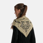 Printed Scarf (Size - One Size) - Green_8683780_1