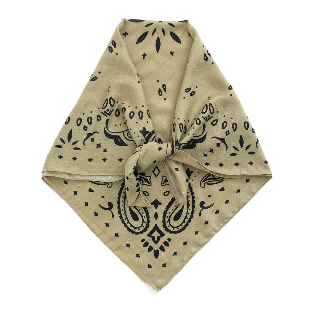 Printed Scarf (Size - One Size) - Green_8683780_4