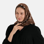 Printed Scarf (Size - One Size) - Brown_8683781_3