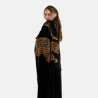 La Marey Printed Scarf (Size - One Size) - Khaki_8683958_1