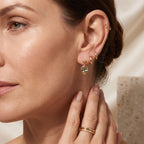 D'Joy Natural Green Apatite Dangling Earring in 18K YG PlatingSterling Silver  0.890  Ct._8684598_2