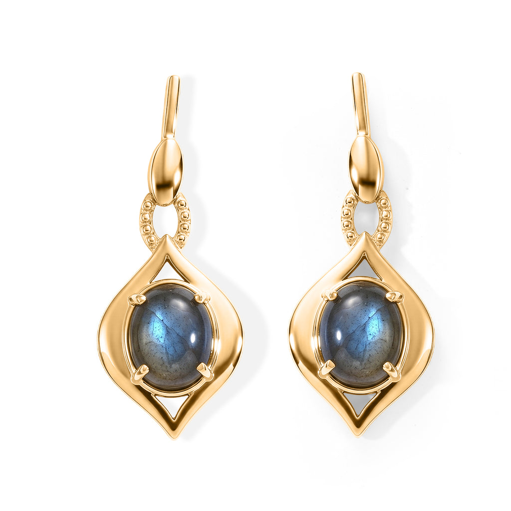 EverTrue - Labradorite Dangling Earring with Push Post  6.30 Ct._8686657