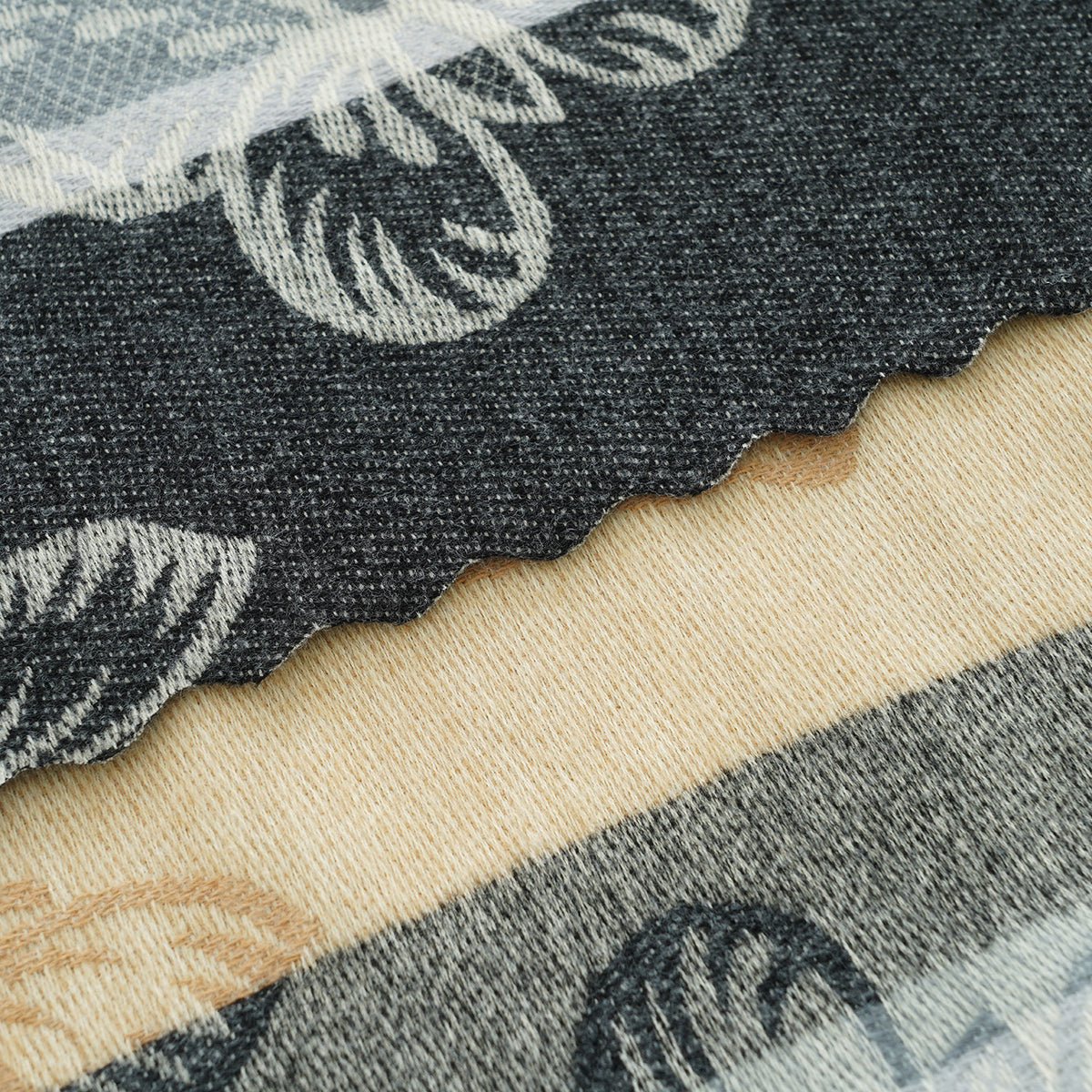 La Marey Signature Printed Scarf (Size - One Size) - Light Grey 8686852 7