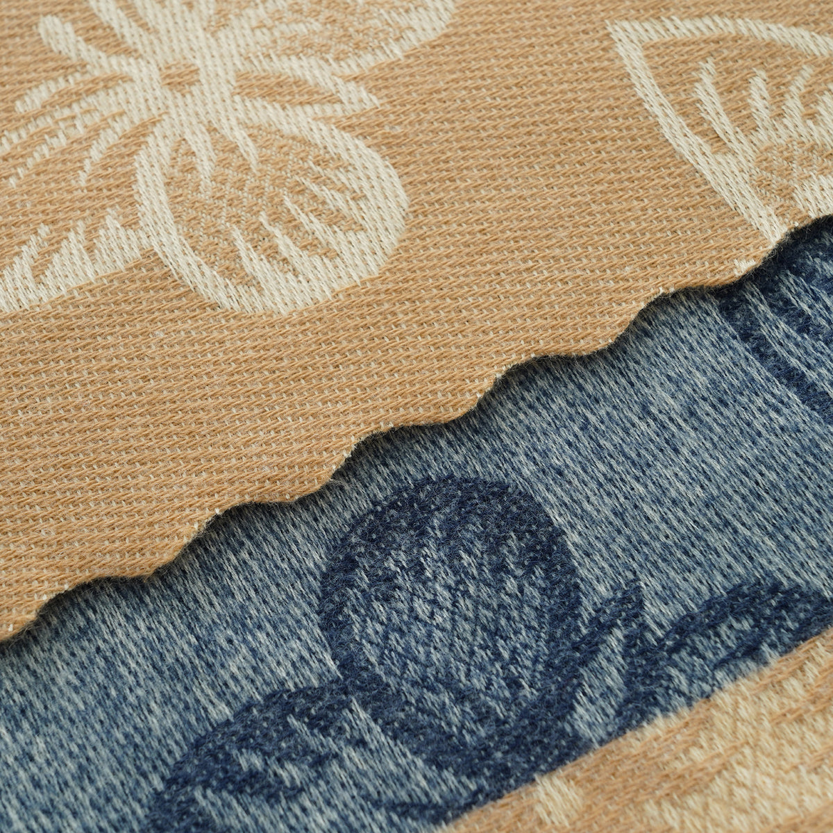 La Marey Signature Printed Scarf (Size - One Size) - Navy Blue 8686859 7
