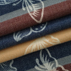La Marey Signature Printed Scarf (Size - One Size) - Navy Blue_8686859_8