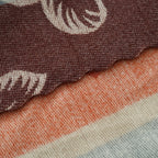 La Marey Signature Printed Scarf (Size - One Size) - Brownish Red_8686861_7