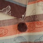 La Marey Signature Printed Scarf (Size - One Size) - Brownish Red_8686861_9