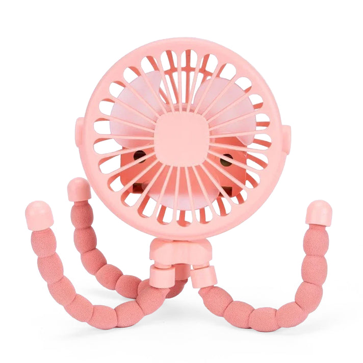 Handheld Grip Fan - Pink V32641301 1