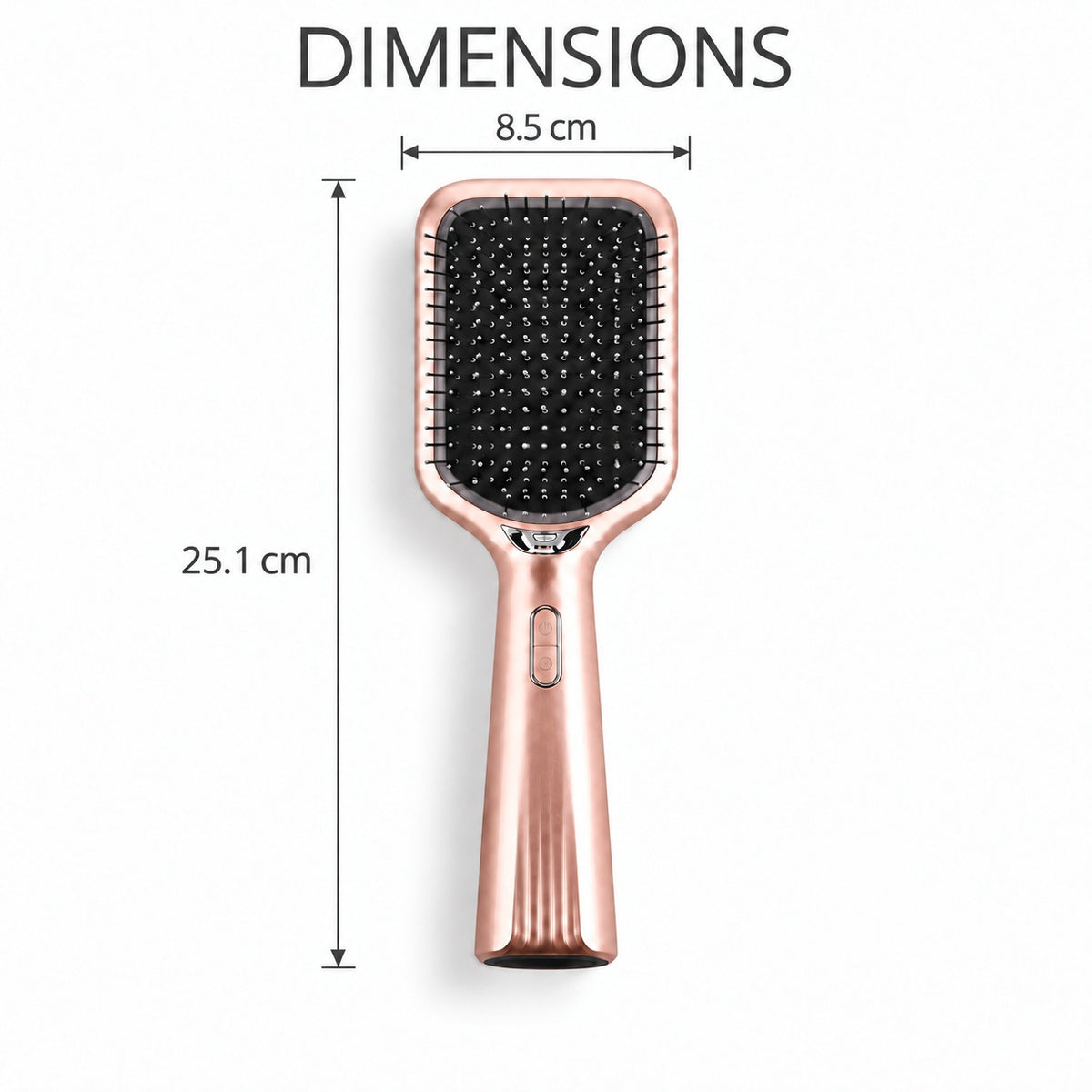 "Beautech Red and Blue light air cushion massage comb with 3 bottles of Essential oil Size-   251*85*57mm                                                                    Material- ABS-PC Weight-  2 8688300 6