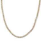 Rachel Galley - SGL Certified Lab Grown Diamond (SI/G-H) Necklace(Size - 20) with GB Lock Box in 18K Vermeil Yellow Gold Plated Sterling Silver 5.75 Ct, Silver Wt. 21.23 Gms_8688920