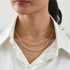 Rachel Galley - SGL Certified Lab Grown Diamond (SI/G-H) Necklace(Size - 20) with GB Lock Box in 18K Vermeil Yellow Gold Plated Sterling Silver 5.75 Ct, Silver Wt. 21.23 Gms_8688920_2