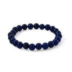 Lapis Lazuli Stretchable Bracelet (Size - 7) 90.00 Ct._8690348