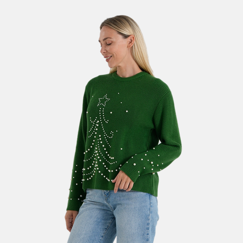 La Marey Christmas Tree Jumper (Size - XL) - Green_8690704_2