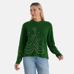 La Marey Christmas Tree Jumper (Size - XL) - Green_8690704_3