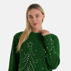 La Marey Christmas Tree Jumper (Size - XL) - Green_8690704_4