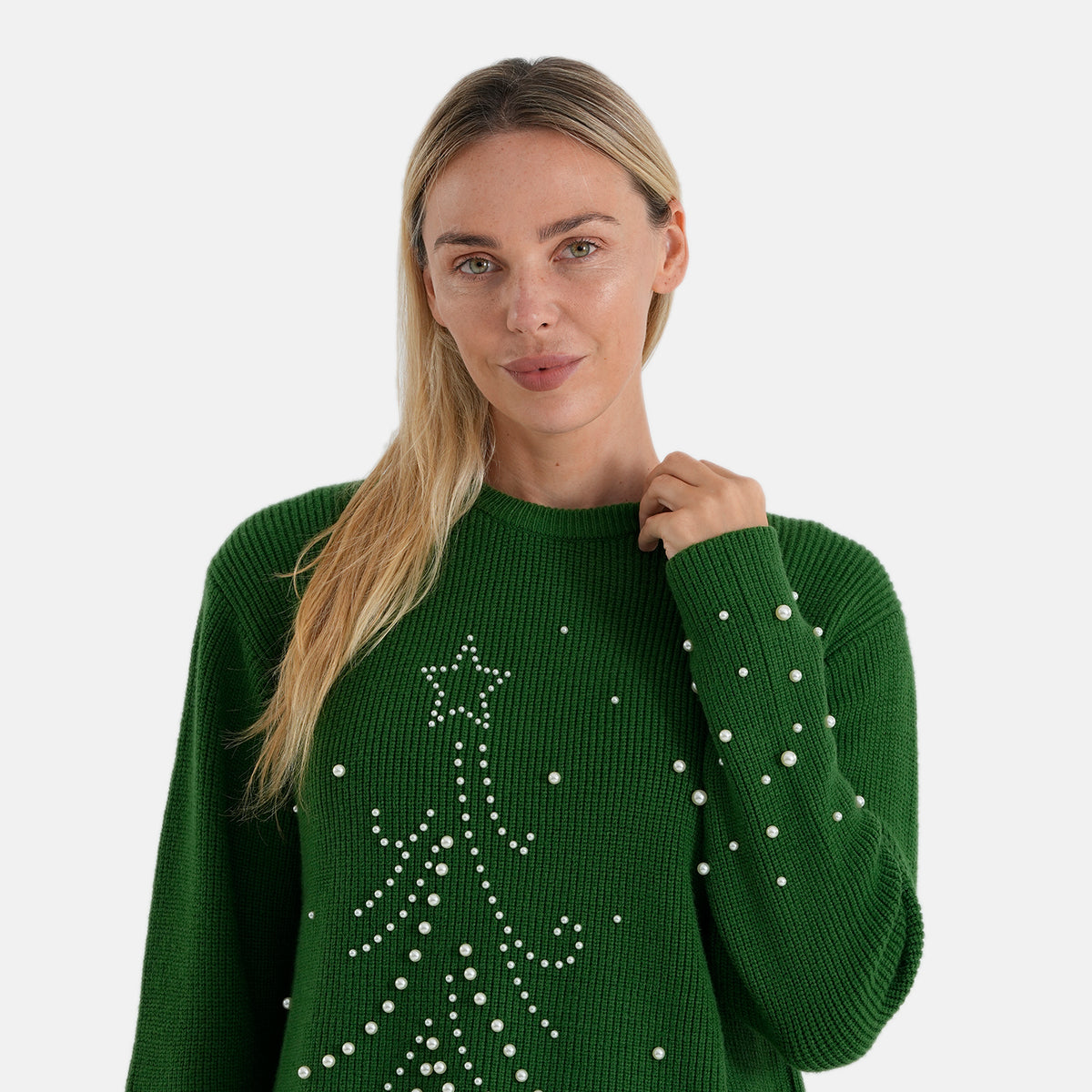 La Marey Christmas Tree Jumper (Size - XL) - Green 8690704 4