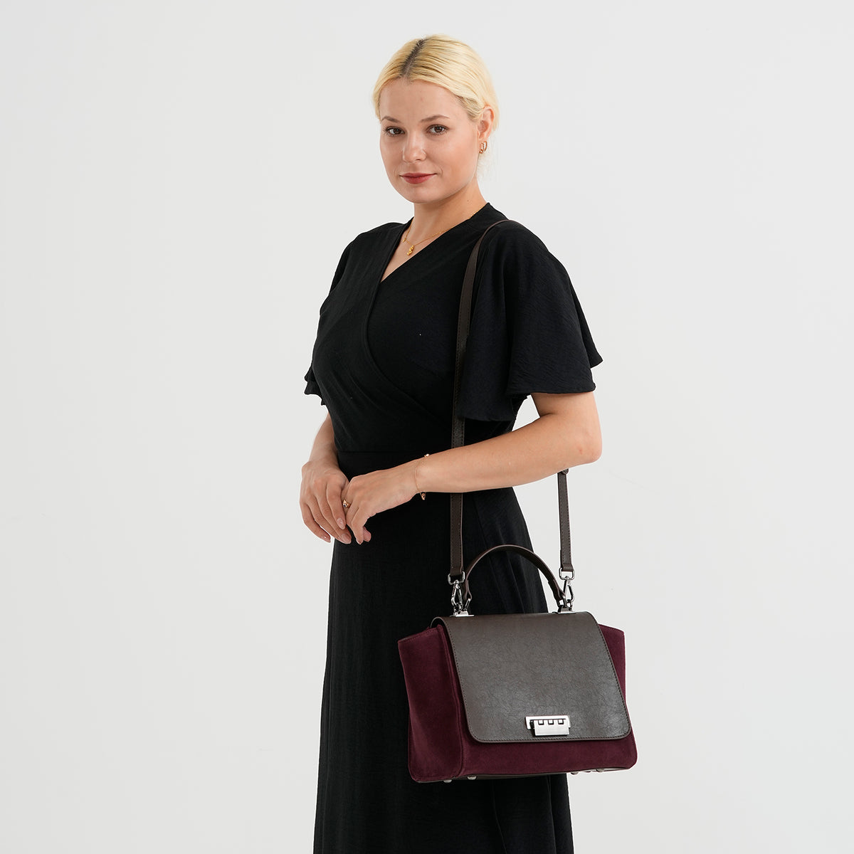 Crossbody Bag (Size - One Size) - Burgundy 8692491 1