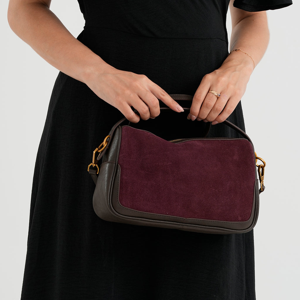 Crossbody Bag (Size - One Size) - Burgundy_8692508_2