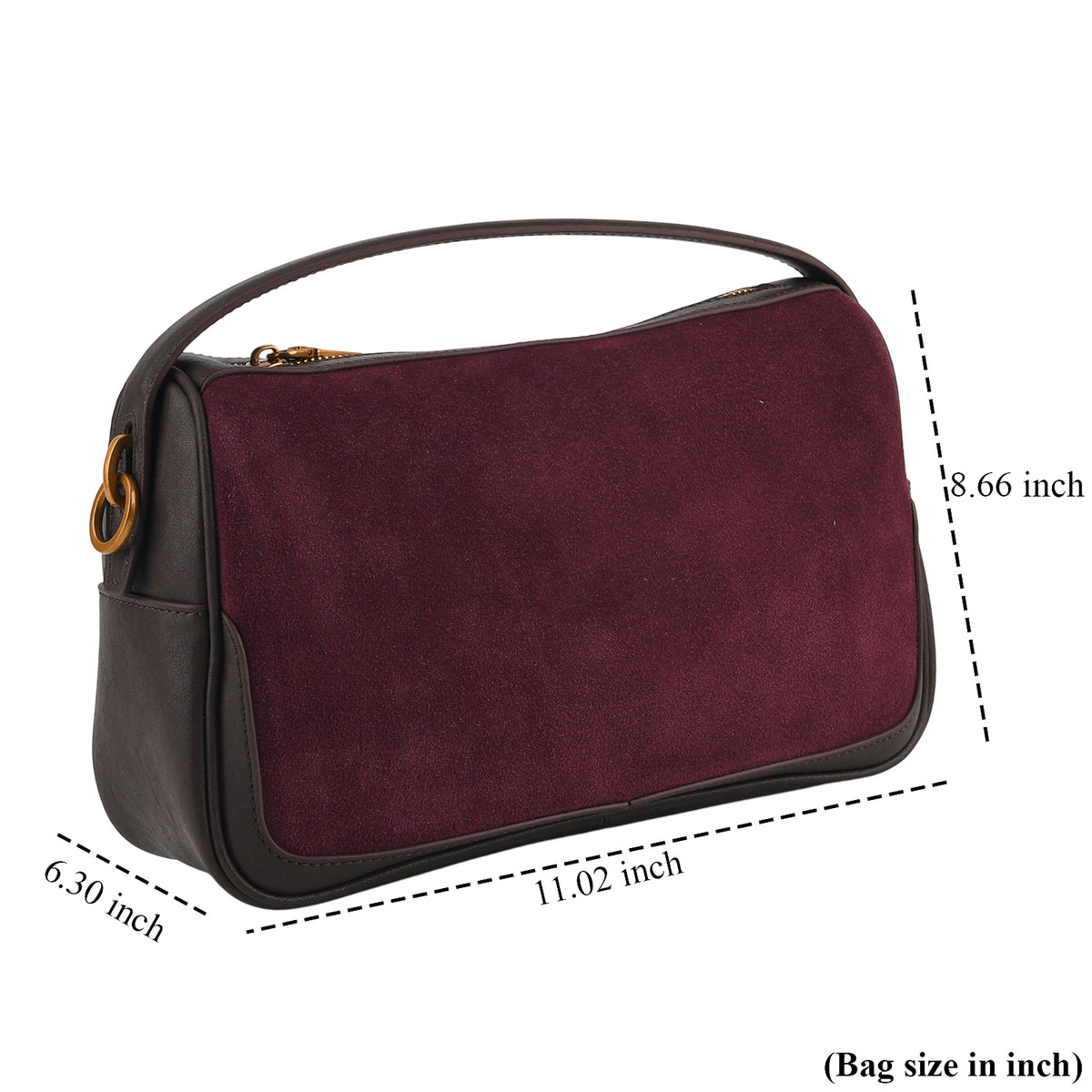 Crossbody Bag (Size - One Size) - Burgundy 8692508 6