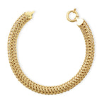 Designer One Time Closeout Deal- 9K Yellow Gold Bracelet (Size - 7.25) with Senorita Clasp, Gold Wt. 7.20 Gms_8692854