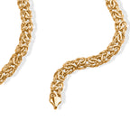 9K Yellow Gold Hand Made Byzantine Necklace (Size - 20) with Lobster Clasp, Gold Wt. 22.83 Gms_8692858_3