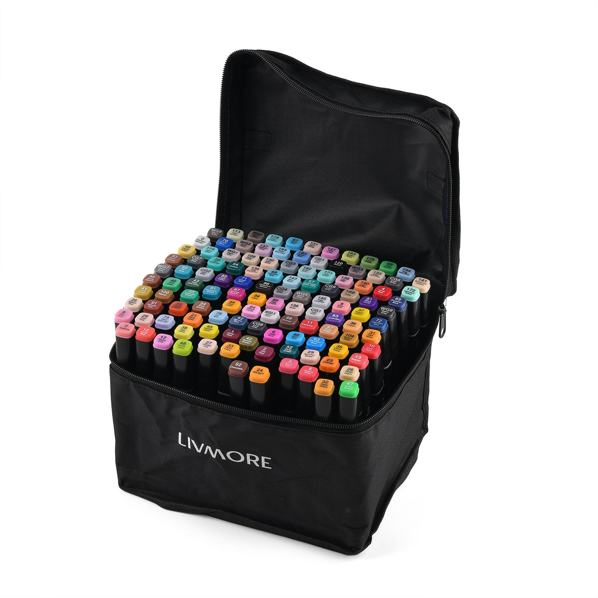 120 Piece Marker Pen with 2 Bases - Multi Colour 8694933 0