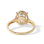 Luxoro 9K Yellow Gold Moissanite Ring, Gold Wt.1.75 Gms  5.000  Ct._8695021_4