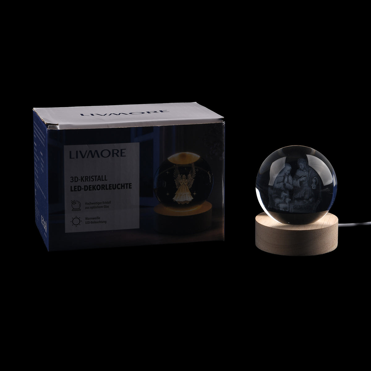 LIVMORE Night Light (Size - One Size) - Transparent 8695067 5